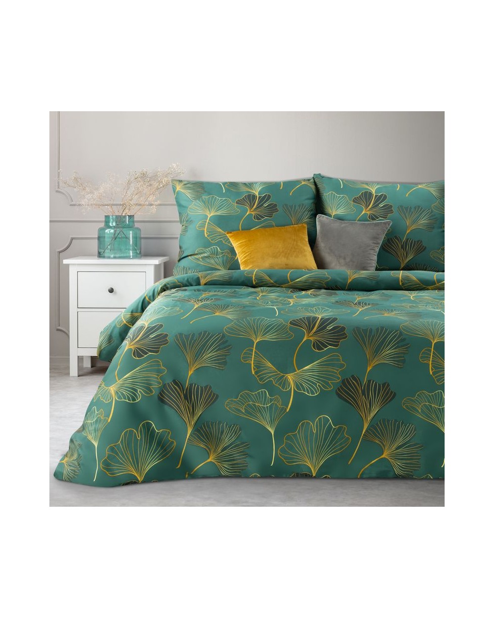 Pościel satyna bawełniana 160x200 + 2x70x80 Nika 16