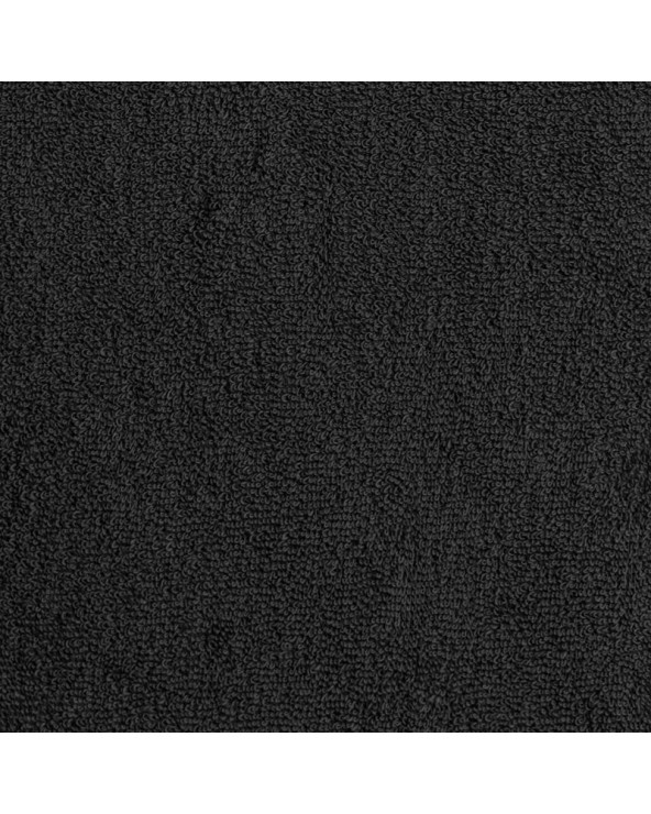 Prześcieradło bawełna frotte 180x200 z gumką czarne