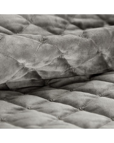 Narzuta velvet 170x210 Ria 1 ciemnobeżowa