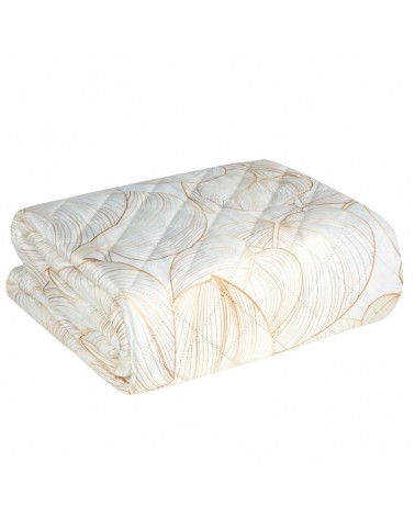 Narzuta velvet 220x240 Blanca 1 biała/złota