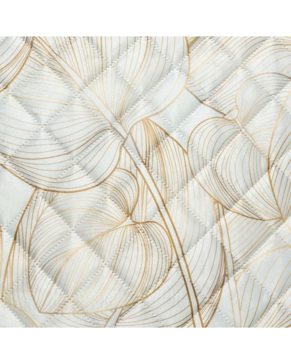 Narzuta velvet 220x240 Blanca 1 biała/złota