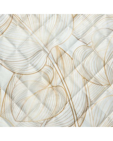 Narzuta velvet 220x240 Blanca 1 biała/złota