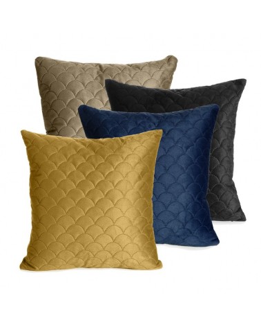Poszewka velvet 40x40 Ariel srebrna