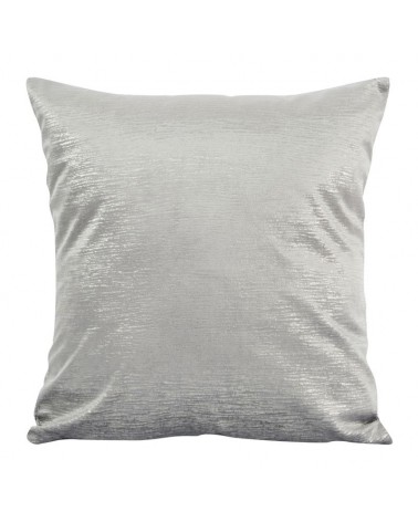 Poszewka velvet 45x45 Mabel srebrna