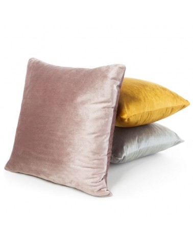Poszewka velvet 40x40 Samanta pudrowa
