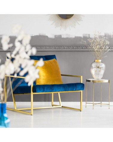 Poszewka velvet 40x40 Samanta pudrowa