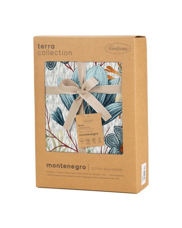 Pościel makosatyna bawełniana 160x200 + 2x70x80 Monte 2