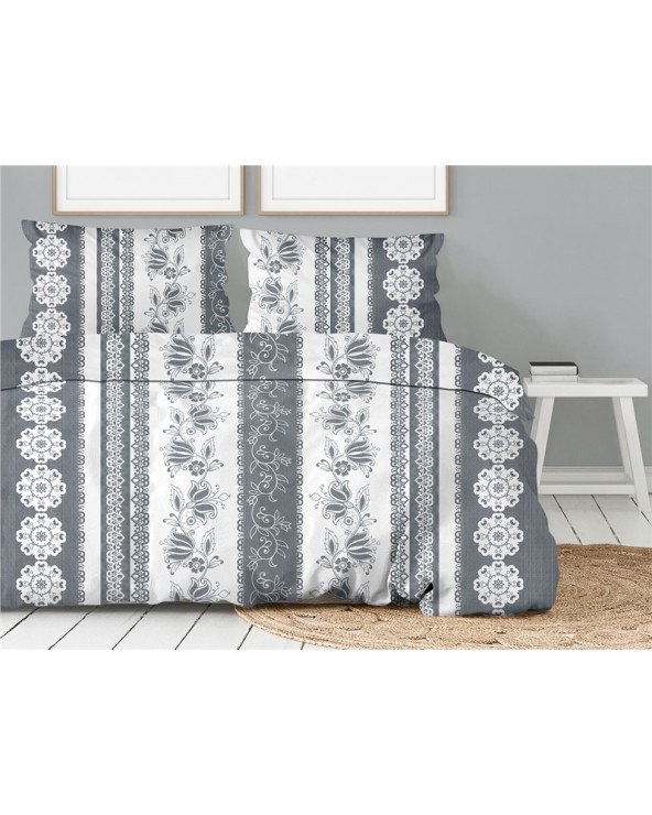Pościel bawełniana Bielbaw 160x200 + 2x70x80 Elegancka