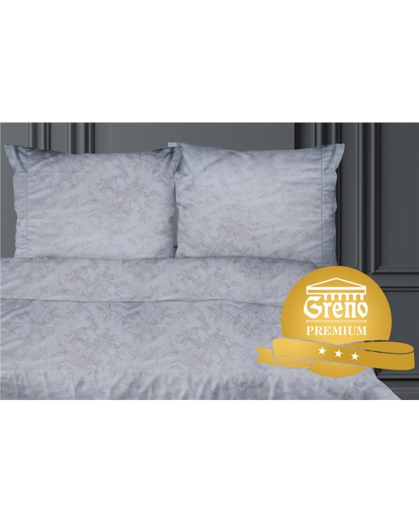 Poszwa Adamaszek Wenecki 160x200 Popiel Luxury Premium
