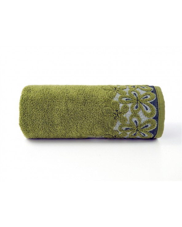 Ręcznik mikrobawełna 70x140 Bella oliwkowy