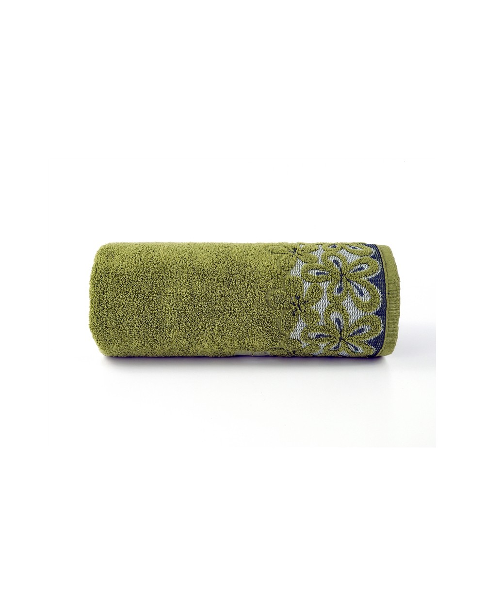 Ręcznik mikrobawełna 70x140 Bella oliwkowy