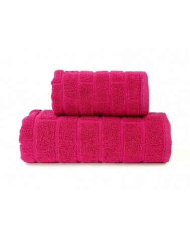 Ręcznik mikrobawełna 50x90 Brick Purpura