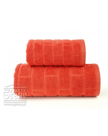 Ręcznik mikrobawełna 50x90 Brick Terra