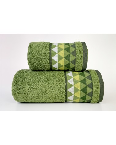 Ręcznik mikrobawełna 50x90 Men Way Zielony