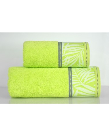 Ręcznik mikrobawełna 70x130 Palms zielony