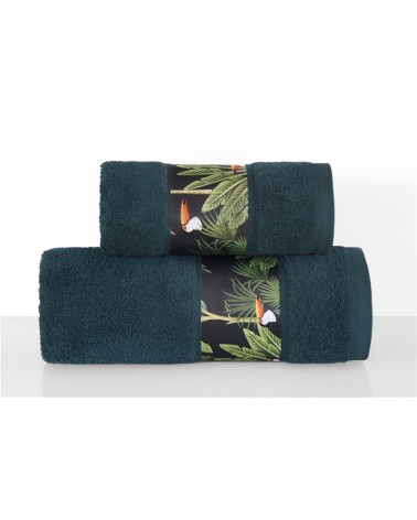 Ręcznik bawełna 50x90 Tukan zielony