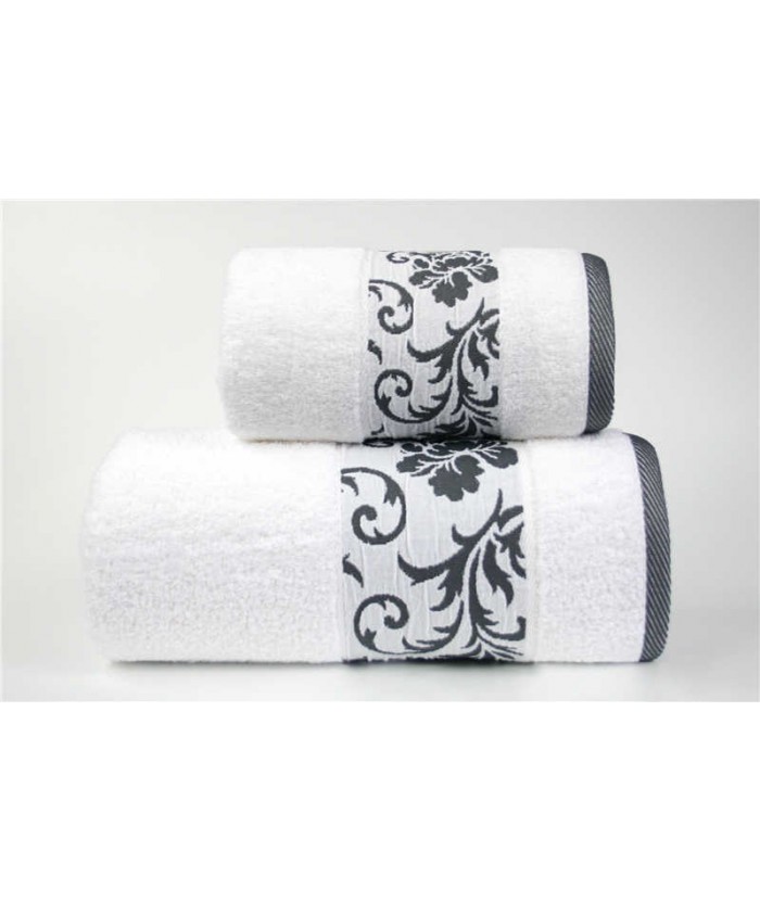 Ręcznik mikrobawełna Glamour 70x140 Biały