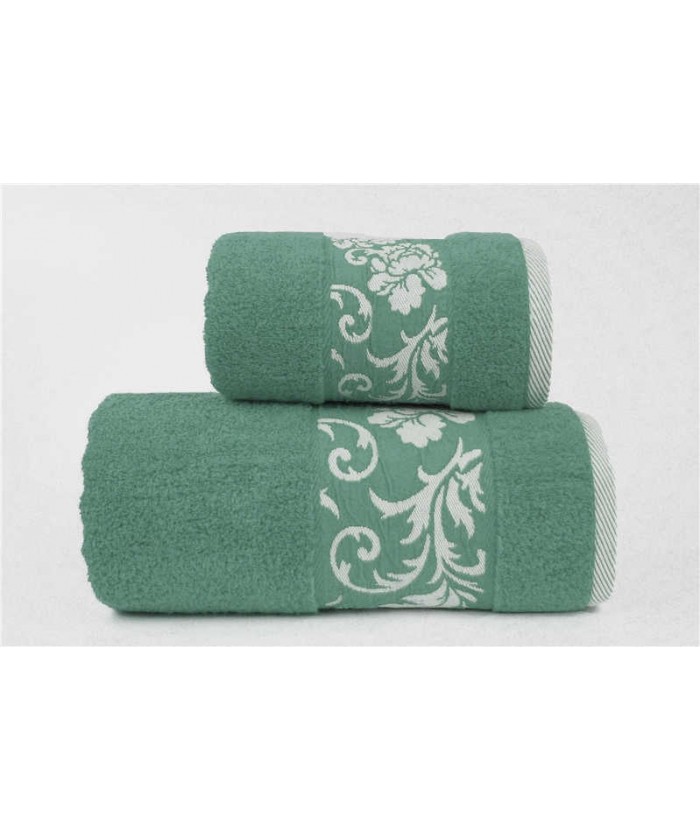 Ręcznik mikrobawełna Glamour 70x140 Zielony