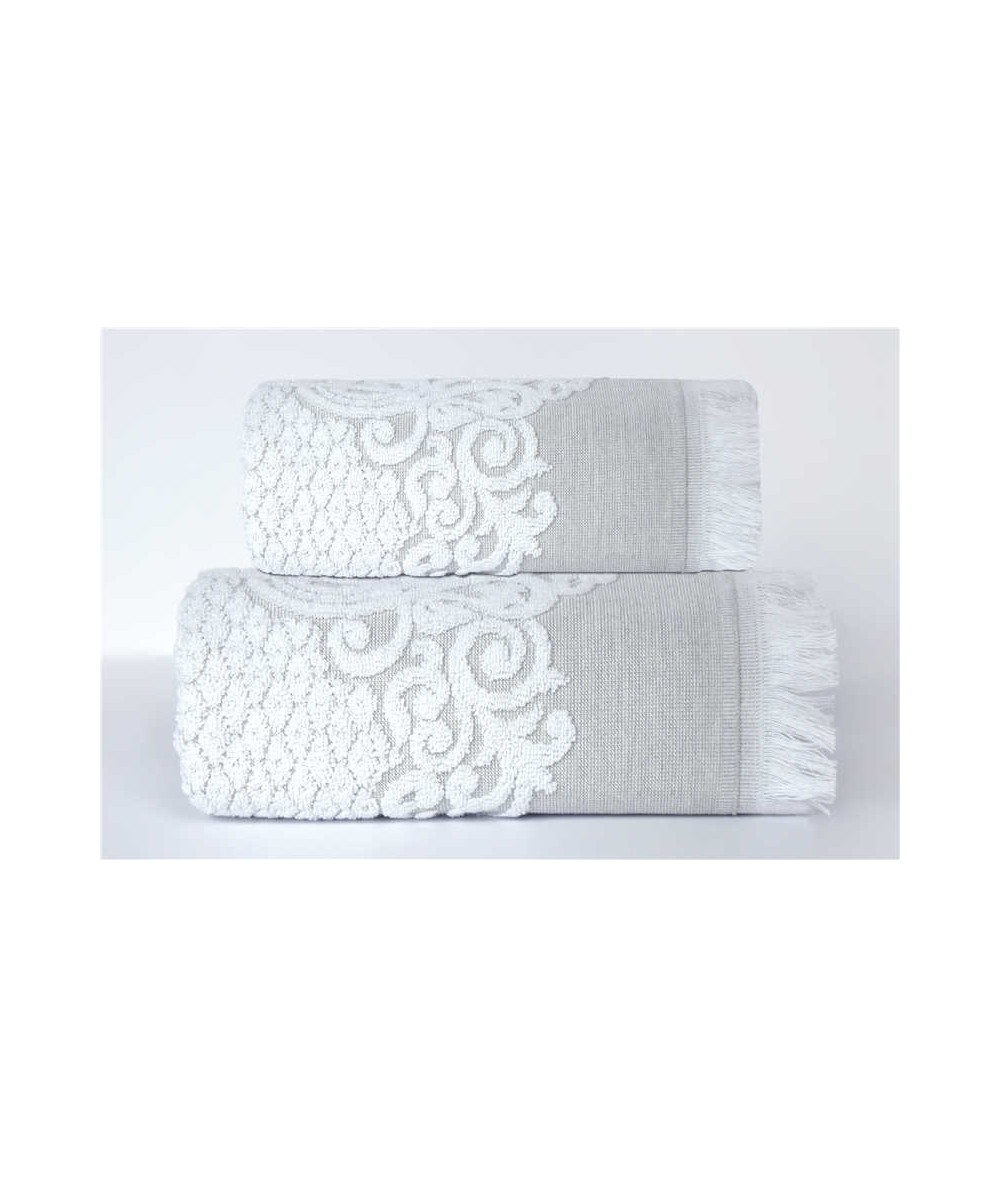 Ręcznik bawełniany French 70x140 Biały