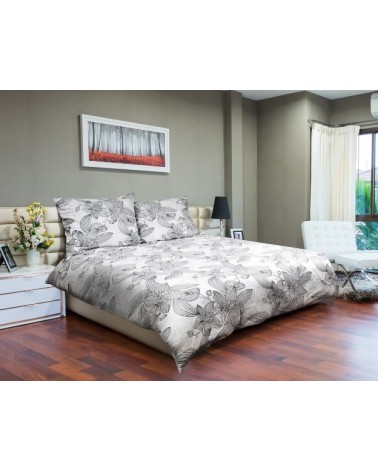 Pościel satyna bawełniana 140x200 + 1x70x80 Exclusive TM0203_2020_SE43A