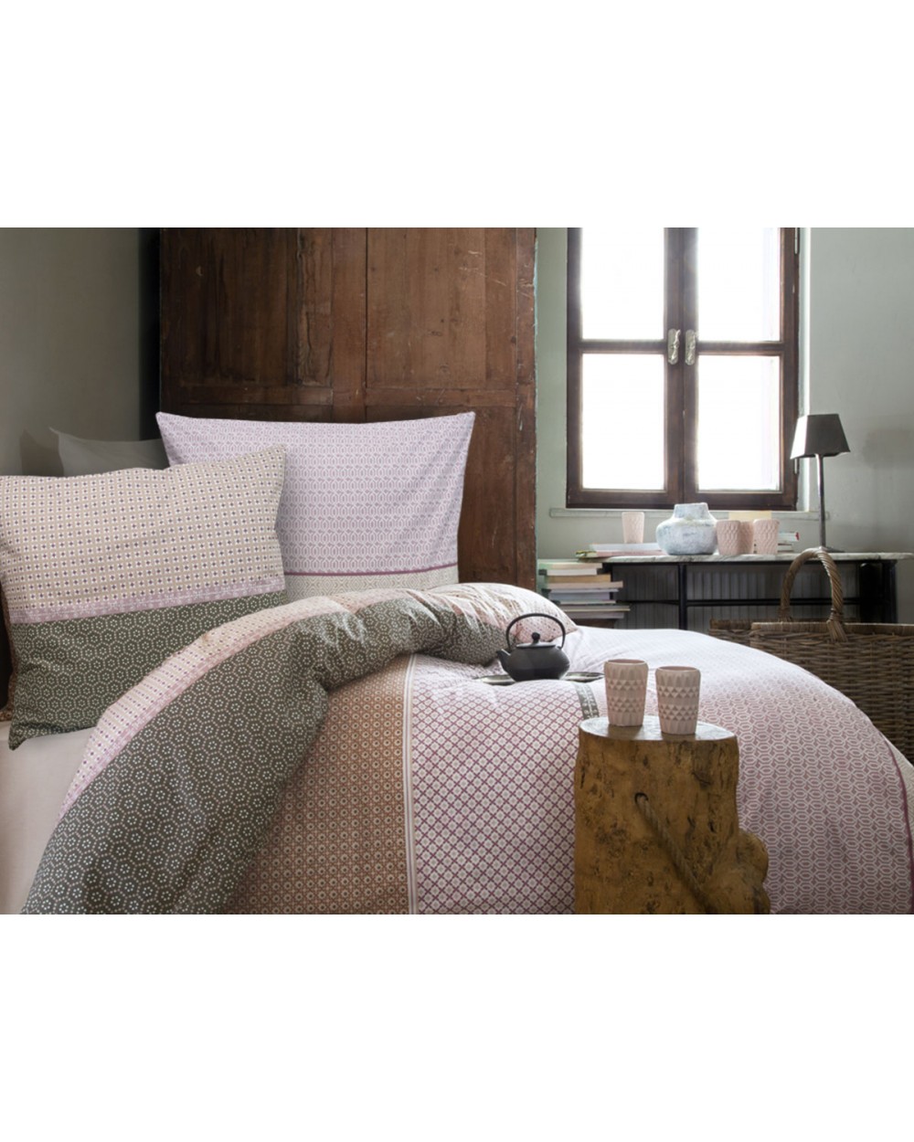 Pościel bawełniana 200x220 + 2x70x80 Frey Exclusive