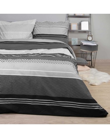 Pościel bawełna 160x200 + 2x70x80 Zigo Grey Exclusive