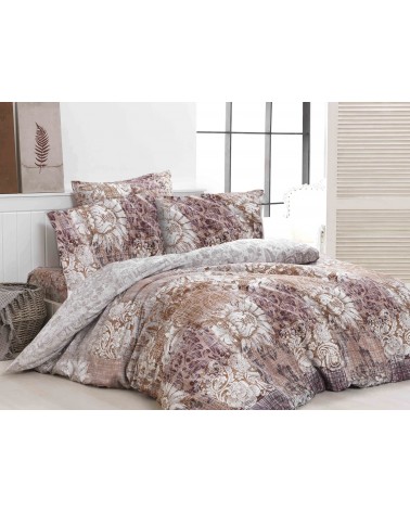 Pościel satyna bawełniana 160x200 + 2x70x80 Mabel 2 Luxury