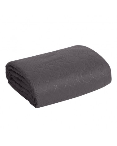 Narzuta mikrofibra 200x220 Boni 5 grafitowa