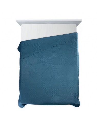 Narzuta mikrofibra 200x220 Boni 5 granatowa