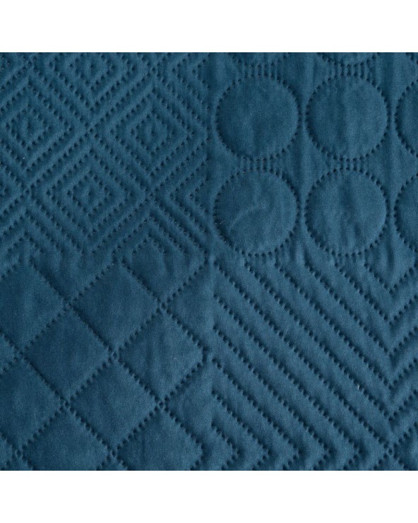 Narzuta mikrofibra 200x220 Boni 5 granatowa