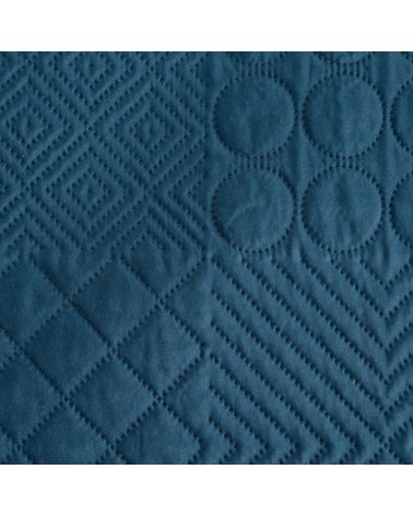 Narzuta mikrofibra 200x220 Boni 5 granatowa