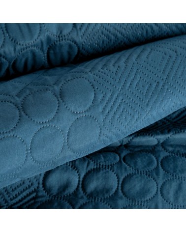 Narzuta mikrofibra 200x220 Boni 5 granatowa