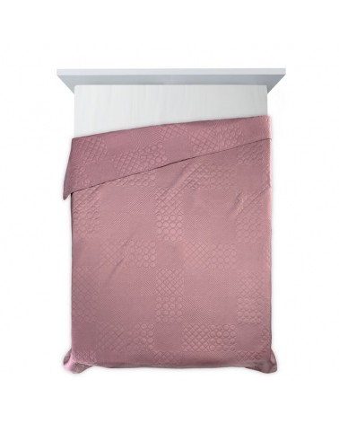Narzuta mikrofibra 200x220 Boni 5 rózowa