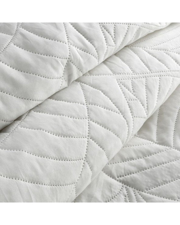 Narzuta mikrofibra 220x240 Boni 6 biała