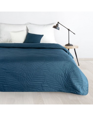 Narzuta mikrofibra 220x240 Boni 6 granatowa