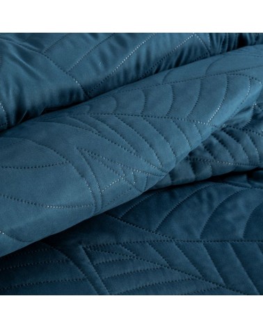 Narzuta mikrofibra 220x240 Boni 6 granatowa