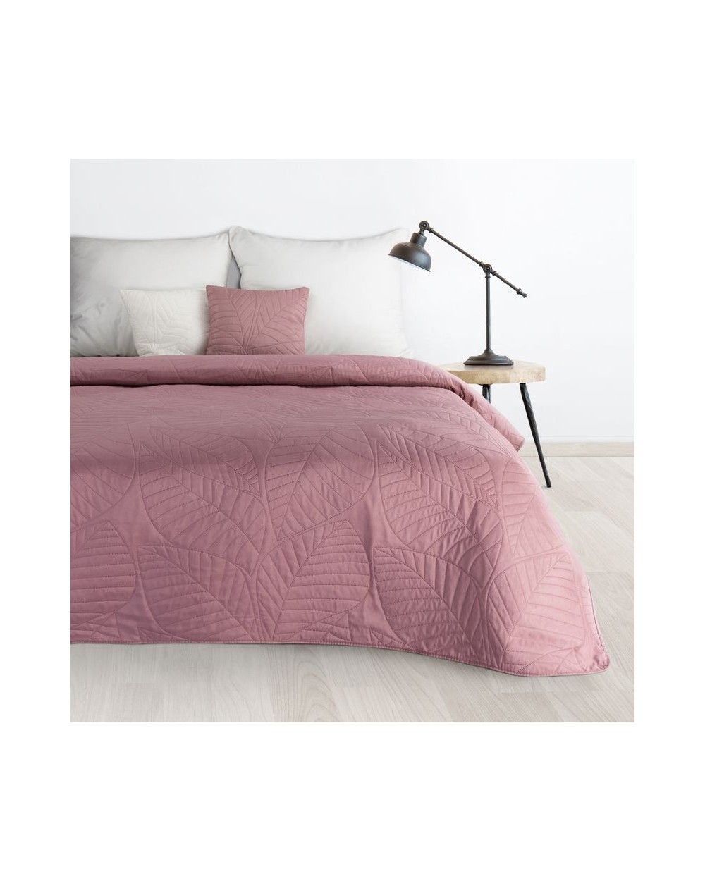 Narzuta mikrofibra 220x240 Boni 6 różowa