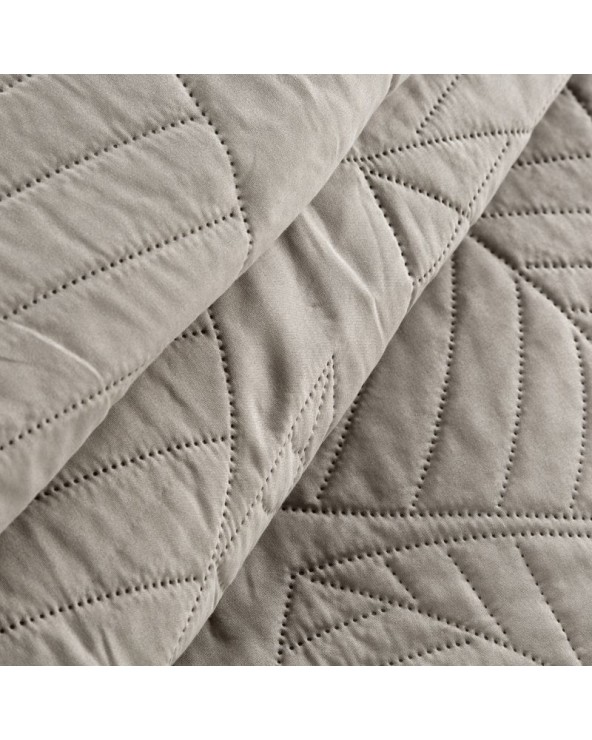 Narzuta mikrofibra 220x240 Boni 6 srebrna