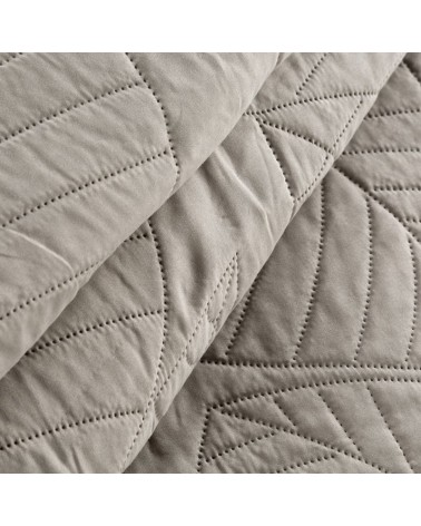 Narzuta mikrofibra 220x240 Boni 6 srebrna