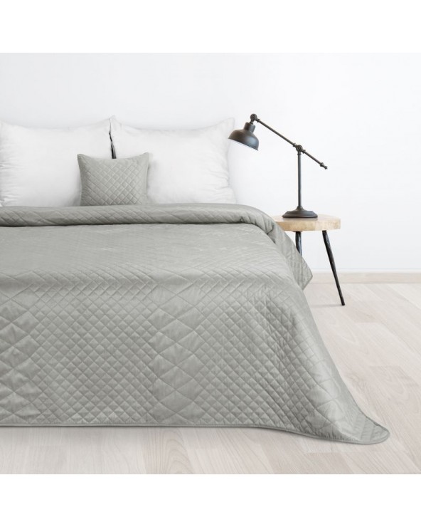 Narzuta velvet 170x210 Luiz 3 srebrna