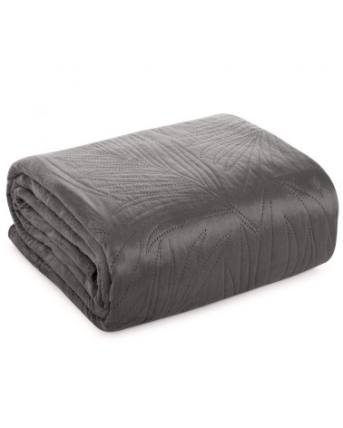 Narzuta velvet 220x240 Luiz 4 grafitowa