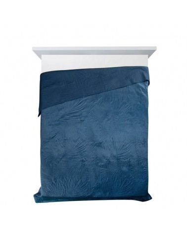 Narzuta velvet 220x240 Luiz 4 granatowa