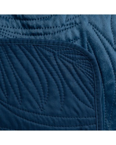 Narzuta velvet 220x240 Luiz 4 granatowa