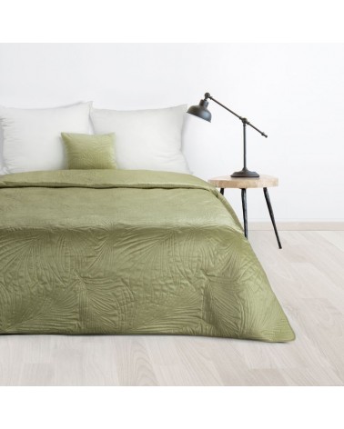 Narzuta velvet 200x220 Luiz 4 jasnozielona