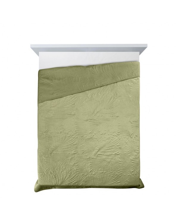 Narzuta velvet 200x220 Luiz 4 jasnozielona