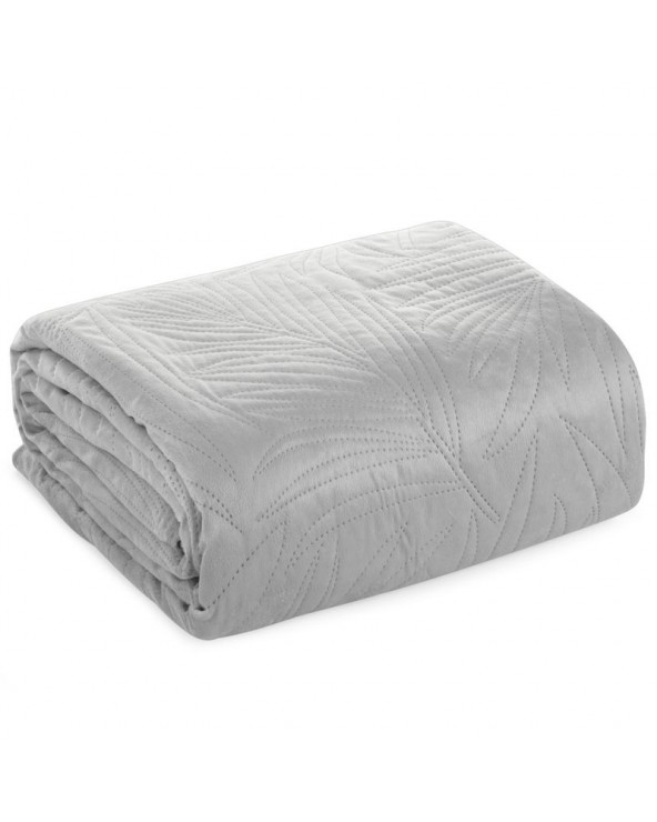 Narzuta velvet 200x220 Luiz 4 srebrna