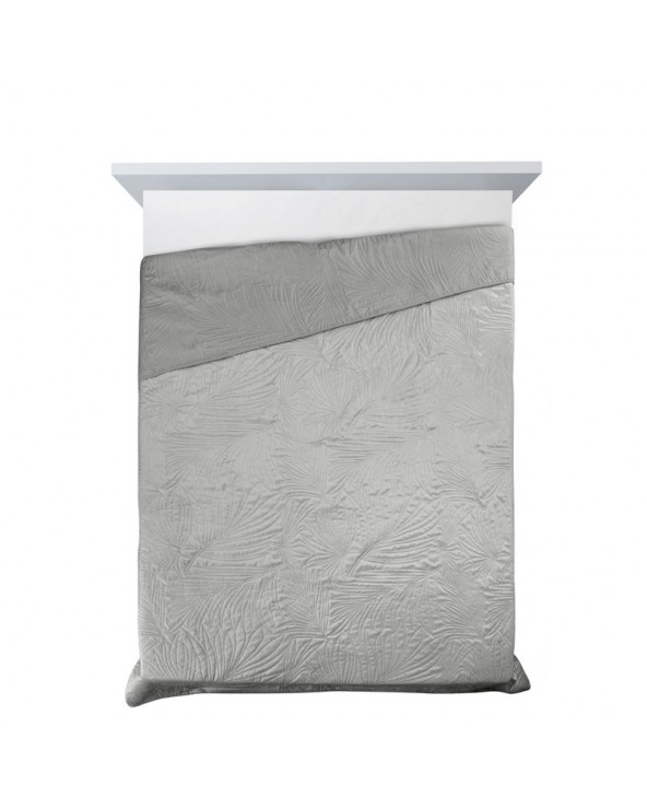 Narzuta velvet 200x220 Luiz 4 srebrna