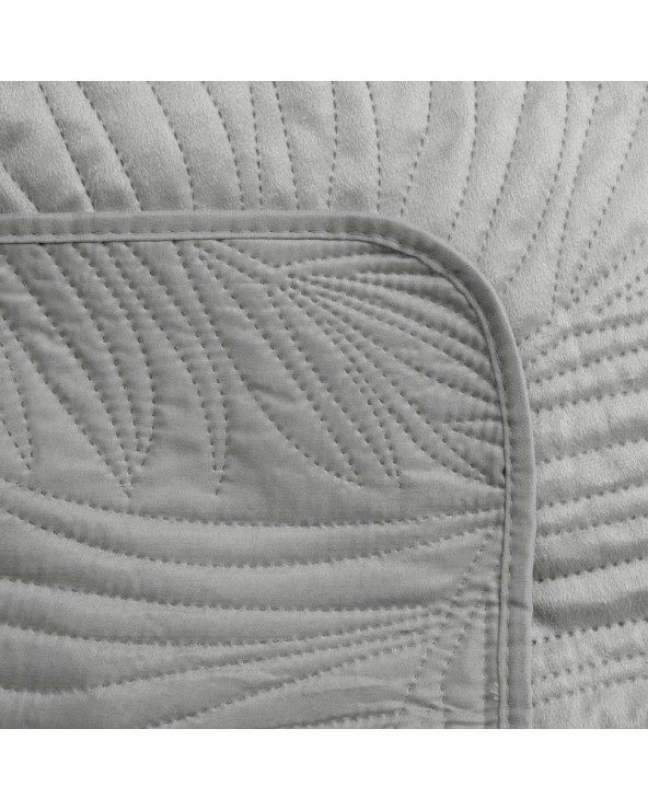 Narzuta velvet 200x220 Luiz 4 srebrna