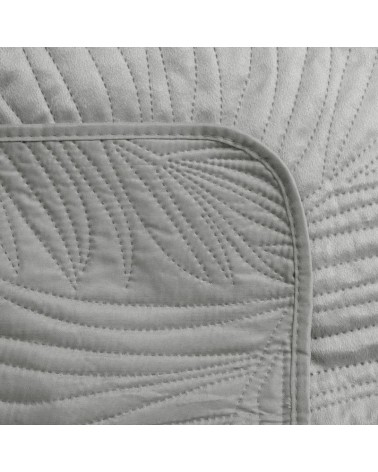 Narzuta velvet 200x220 Luiz 4 srebrna