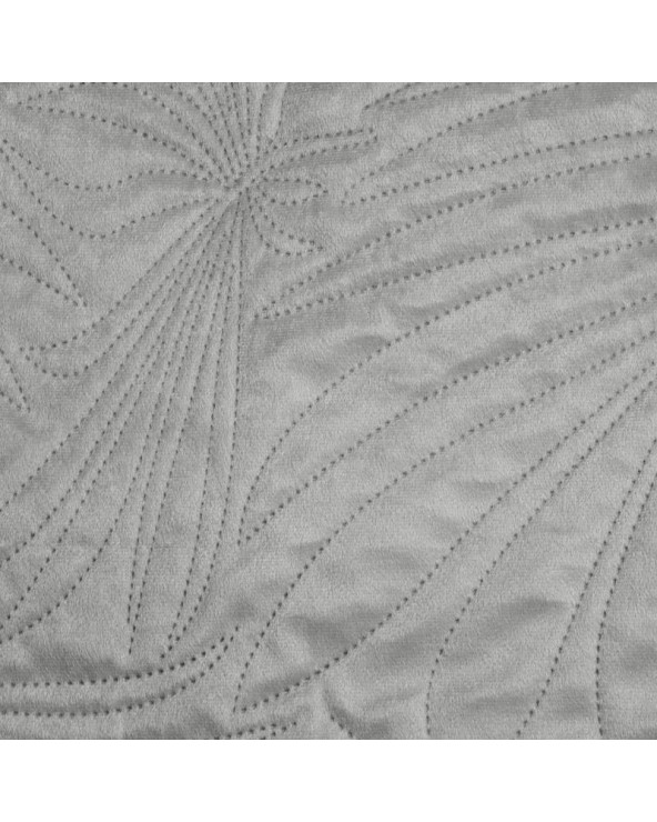 Narzuta velvet 220x240 Luiz 4 srebrna